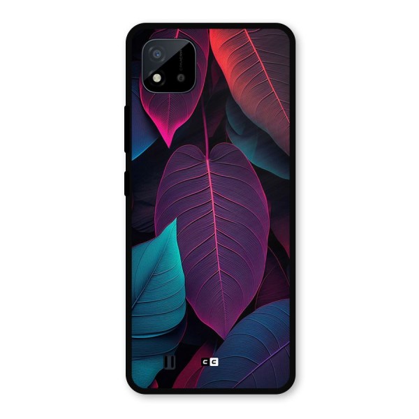 Wow Leaves Metal Back Case for Realme C11 2021