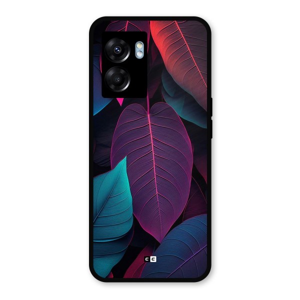 Wow Leaves Metal Back Case for Realme Narzo 50 5G