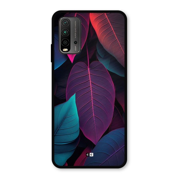 Wow Leaves Metal Back Case for Redmi 9 Power