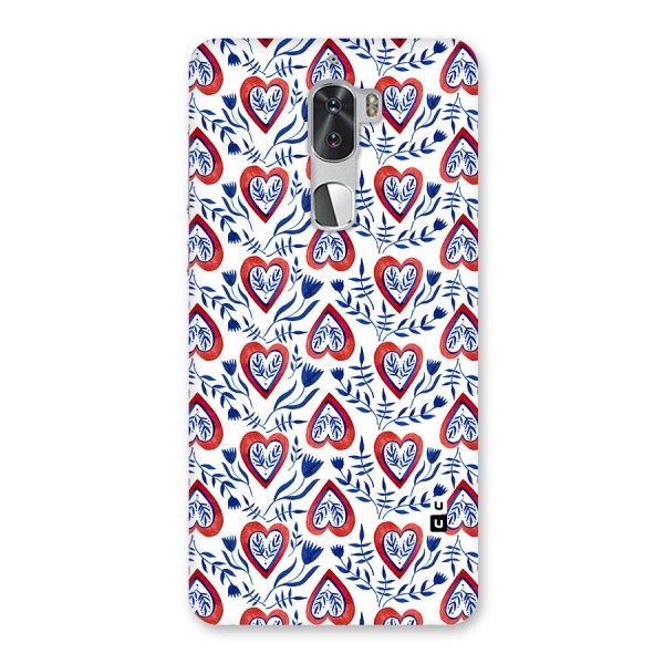 Wrapping Hearts Pattern Back Case for Coolpad Cool 1