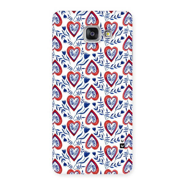 Wrapping Hearts Pattern Back Case for Galaxy A7 2016