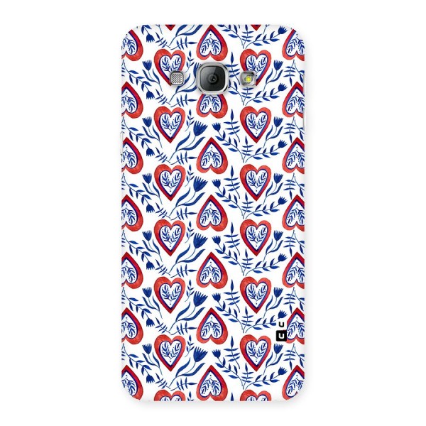 Wrapping Hearts Pattern Back Case for Galaxy A8