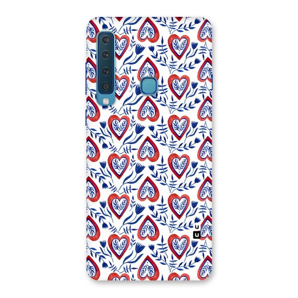 Wrapping Hearts Pattern Back Case for Galaxy A9 (2018)