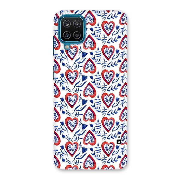 Wrapping Hearts Pattern Back Case for Galaxy F12