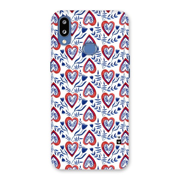 Wrapping Hearts Pattern Back Case for Galaxy M01s