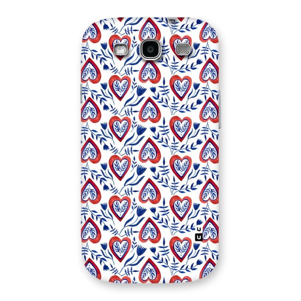 Wrapping Hearts Pattern Back Case for Galaxy S3 Neo