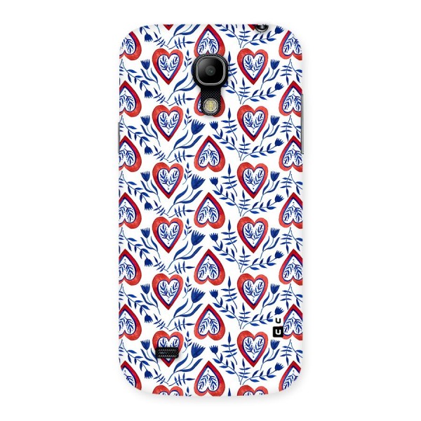 Wrapping Hearts Pattern Back Case for Galaxy S4 Mini