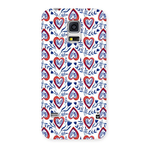 Wrapping Hearts Pattern Back Case for Galaxy S5 Mini