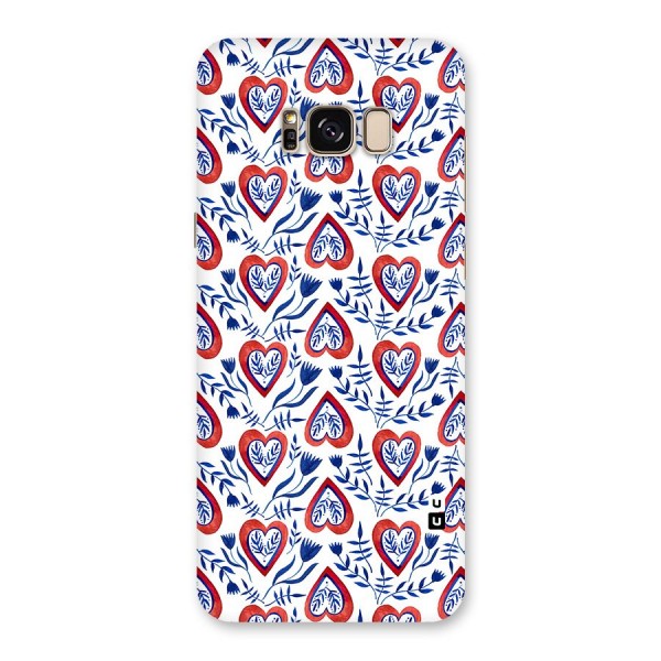 Wrapping Hearts Pattern Back Case for Galaxy S8 Plus