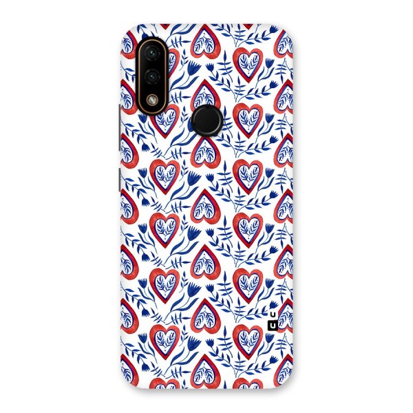 Wrapping Hearts Pattern Back Case for Lenovo A6 Note