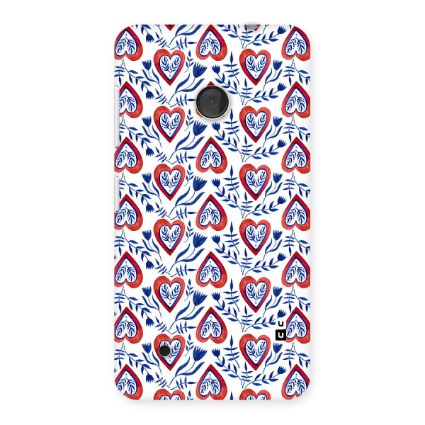 Wrapping Hearts Pattern Back Case for Lumia 530