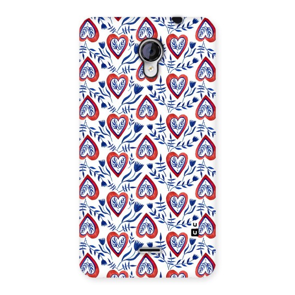 Wrapping Hearts Pattern Back Case for Micromax Unite 2 A106