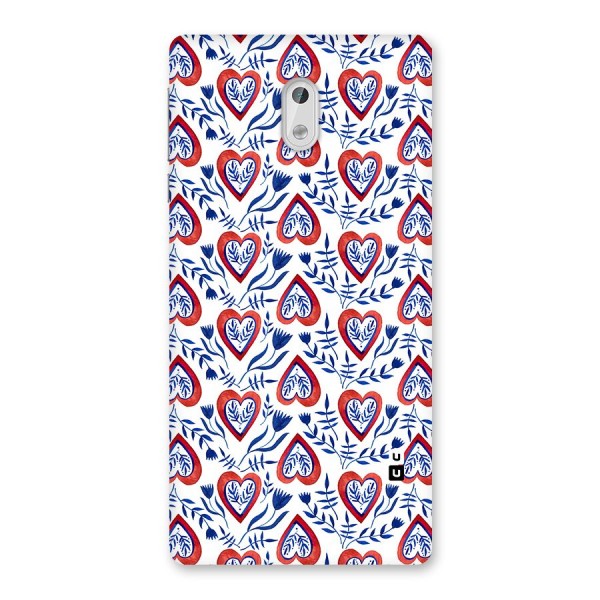 Wrapping Hearts Pattern Back Case for Nokia 3