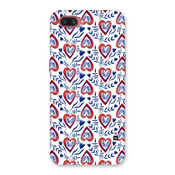 Wrapping Hearts Pattern Back Case for Oppo A3s