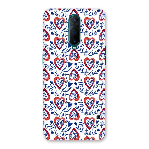 Wrapping Hearts Pattern Back Case for Oppo R17 Pro