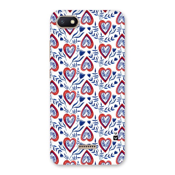 Wrapping Hearts Pattern Back Case for Redmi 6A