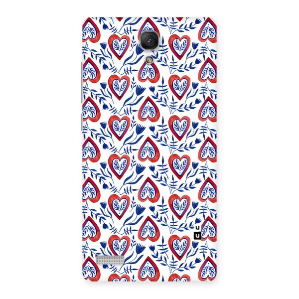 Wrapping Hearts Pattern Back Case for Redmi Note