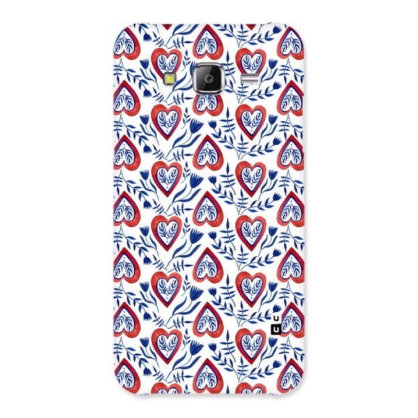 Wrapping Hearts Pattern Back Case for Samsung Galaxy J5