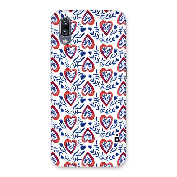 Wrapping Hearts Pattern Back Case for Vivo NEX