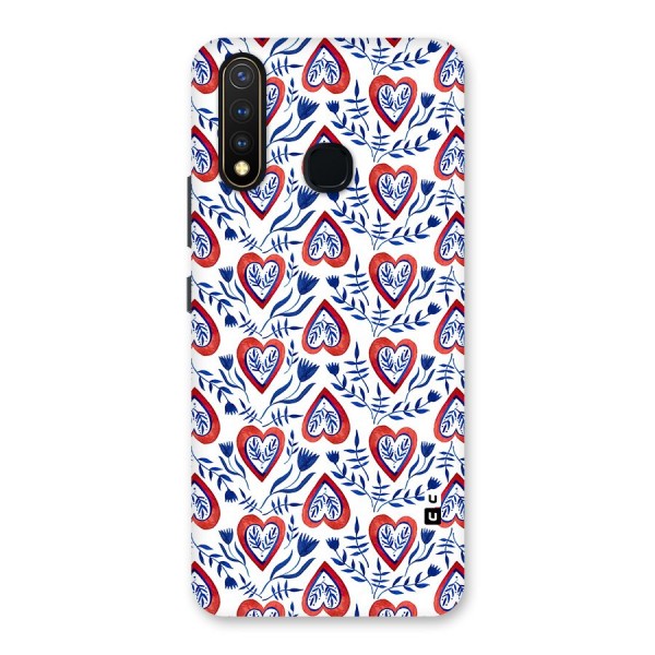 Wrapping Hearts Pattern Back Case for Vivo U20