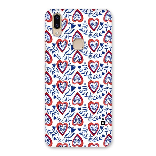 Wrapping Hearts Pattern Back Case for Vivo V9