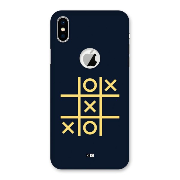 XOXO Winner Back Case for iPhone XS Logo Cut