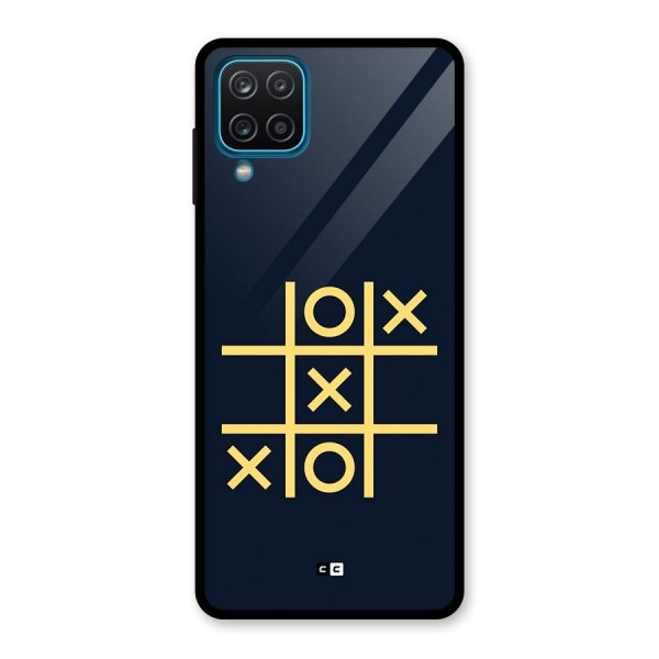 XOXO Winner Glass Back Case for Galaxy A12