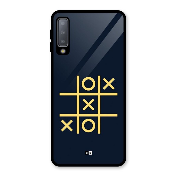 XOXO Winner Glass Back Case for Galaxy A7 (2018)