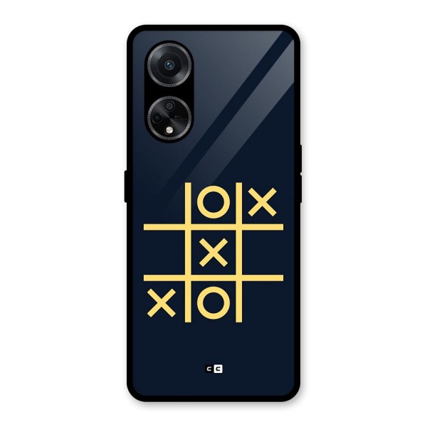 XOXO Winner Glass Back Case for Oppo F23