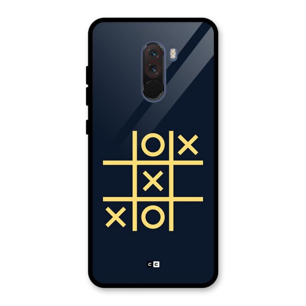 XOXO Winner Glass Back Case for Poco F1