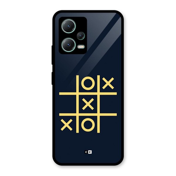 XOXO Winner Glass Back Case for Poco X5