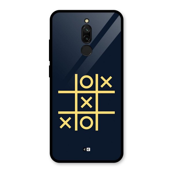 XOXO Winner Glass Back Case for Redmi 8