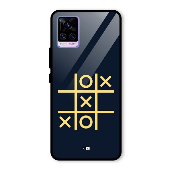 XOXO Winner Glass Back Case for Vivo V20 Pro