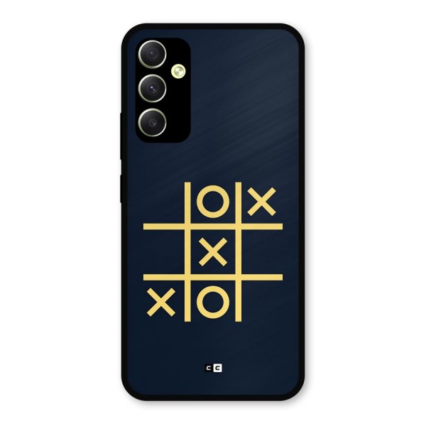 XOXO Winner Metal Back Case for Galaxy A34