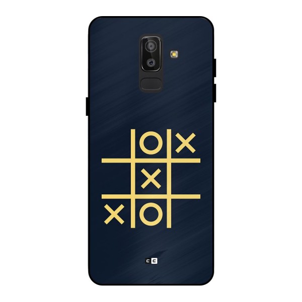 XOXO Winner Metal Back Case for Galaxy J8