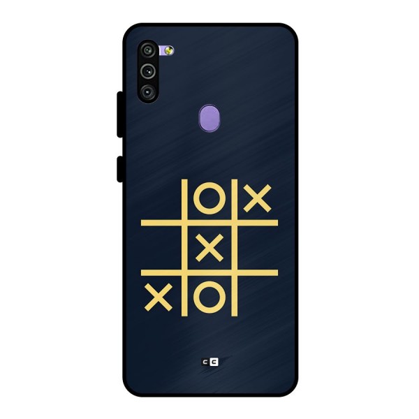 XOXO Winner Metal Back Case for Galaxy M11