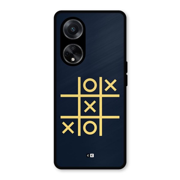 XOXO Winner Metal Back Case for Oppo F23