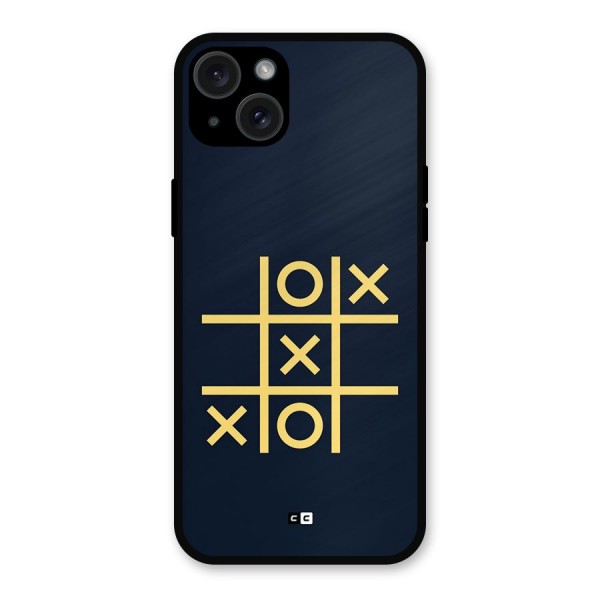 XOXO Winner Metal Back Case for iPhone 15 Plus