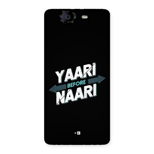 Yaari Naari Back Case for Canvas Knight A350