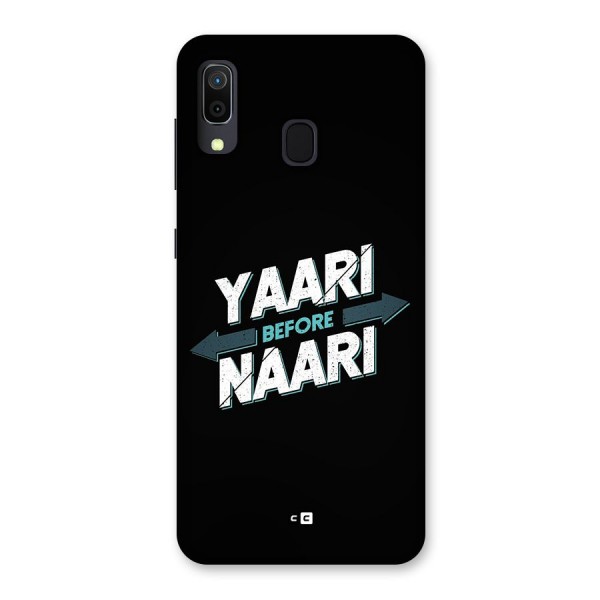 Yaari Naari Back Case for Galaxy A20