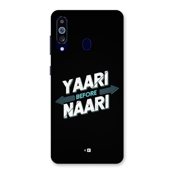 Yaari Naari Back Case for Galaxy A60