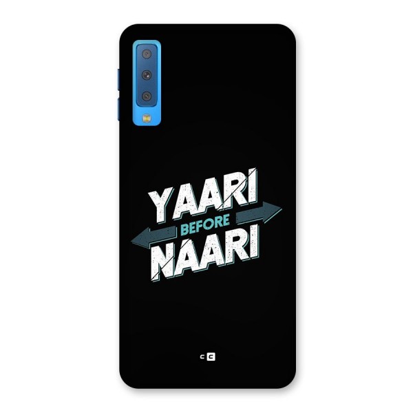 Yaari Naari Back Case for Galaxy A7 (2018)