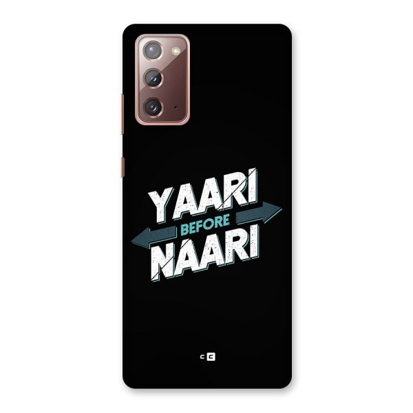 Yaari Naari Back Case for Galaxy Note 20