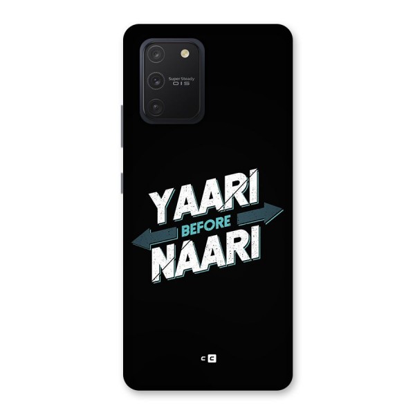 Yaari Naari Back Case for Galaxy S10 Lite