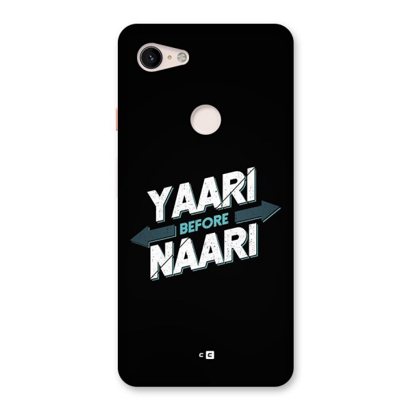 Yaari Naari Back Case for Google Pixel 3 XL