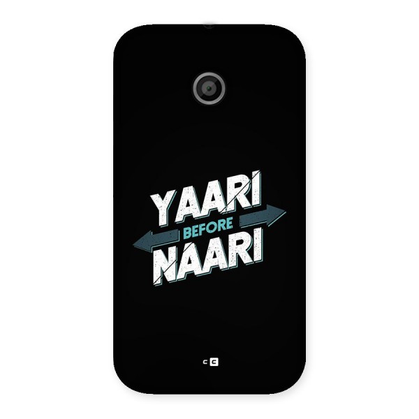 Yaari Naari Back Case for Moto E