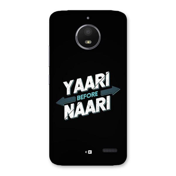 Yaari Naari Back Case for Moto E4