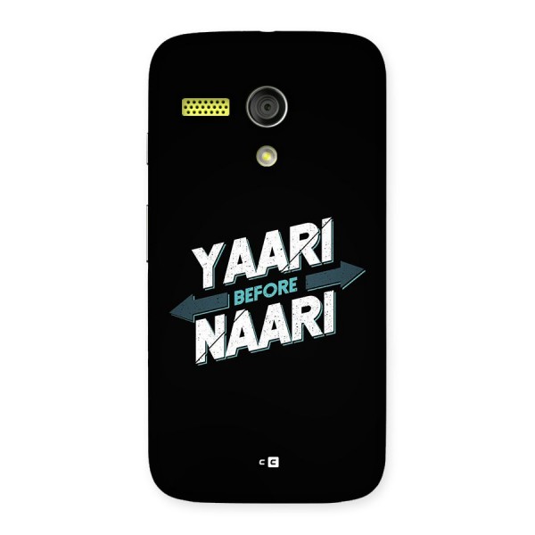 Yaari Naari Back Case for Moto G