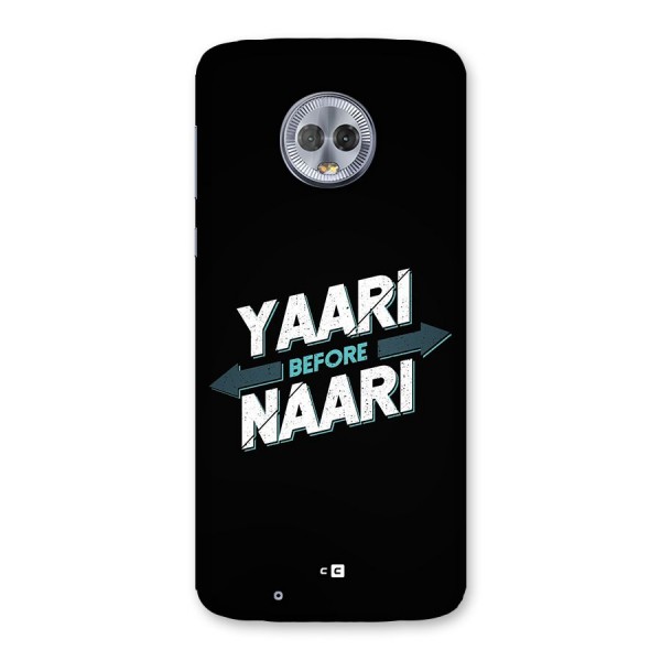 Yaari Naari Back Case for Moto G6