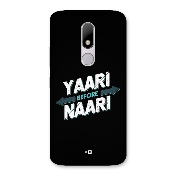 Yaari Naari Back Case for Moto M